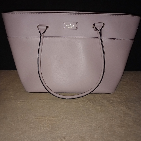 NWT Kate Spade New York | Pink Bonnet Margareta Grove Street Leather Tote - Picture 6 of 14